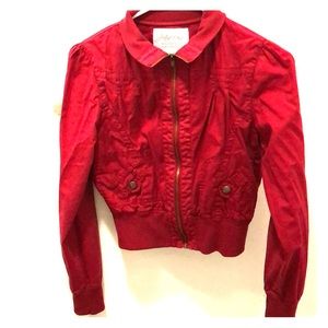 Active Basic Red Jacket